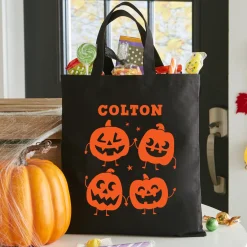 Pumpkin Friends Reflective Treat Bag
