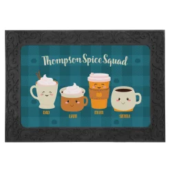 Pumpkin Spice Family Doormat