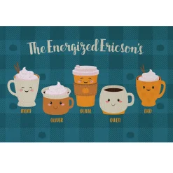 Pumpkin Spice Family Doormat