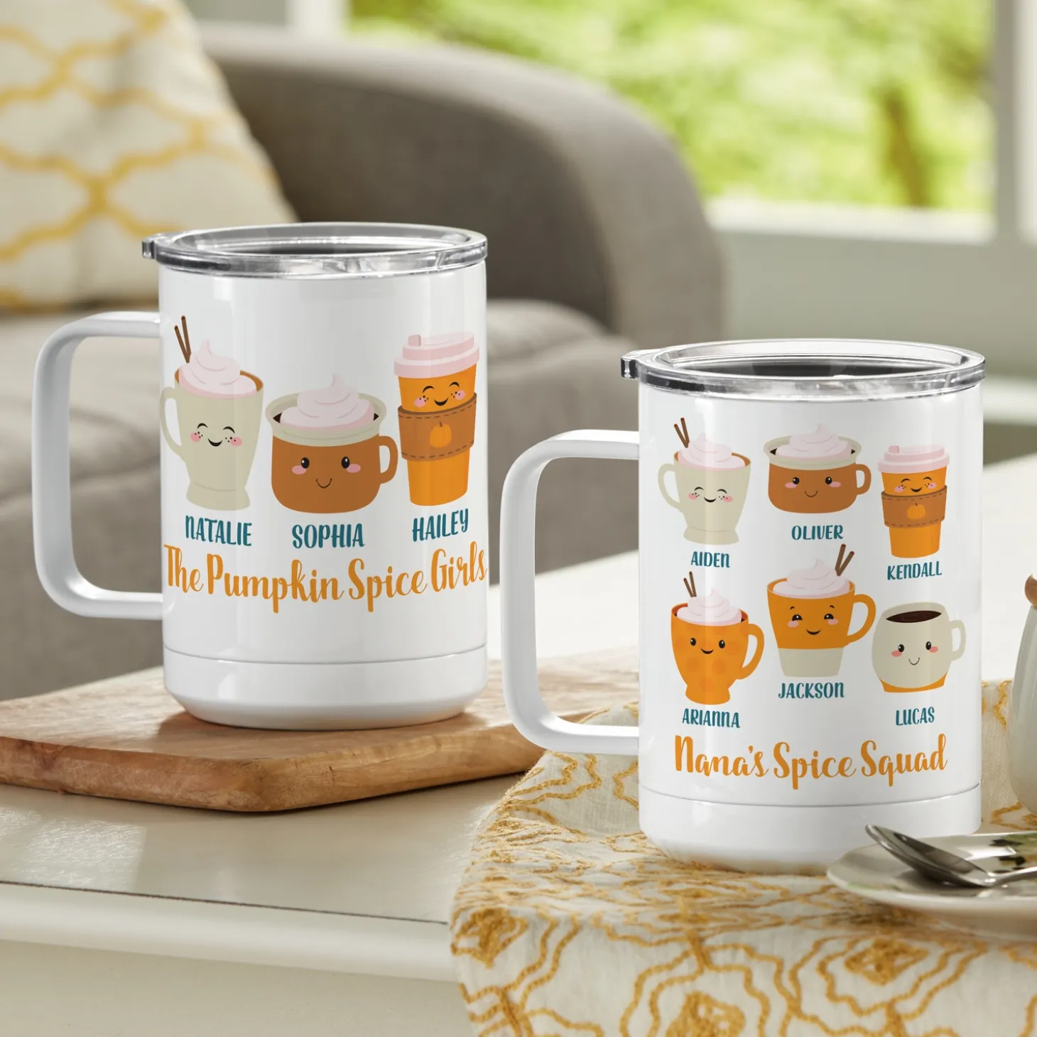 Pumpkin Spice Family Insulated Mug