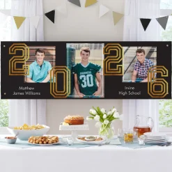 Radiant Graduate Trio Photo Banner