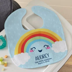 Rainbow Baby Bib