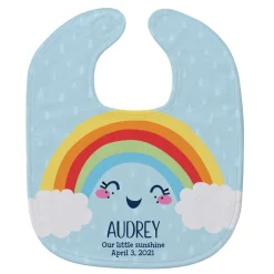 Rainbow Baby Bib