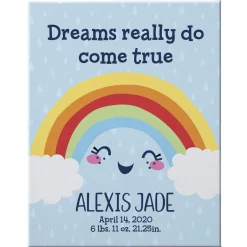 Rainbow Baby Canvas
