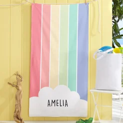 Rainbow Day Beach Towel