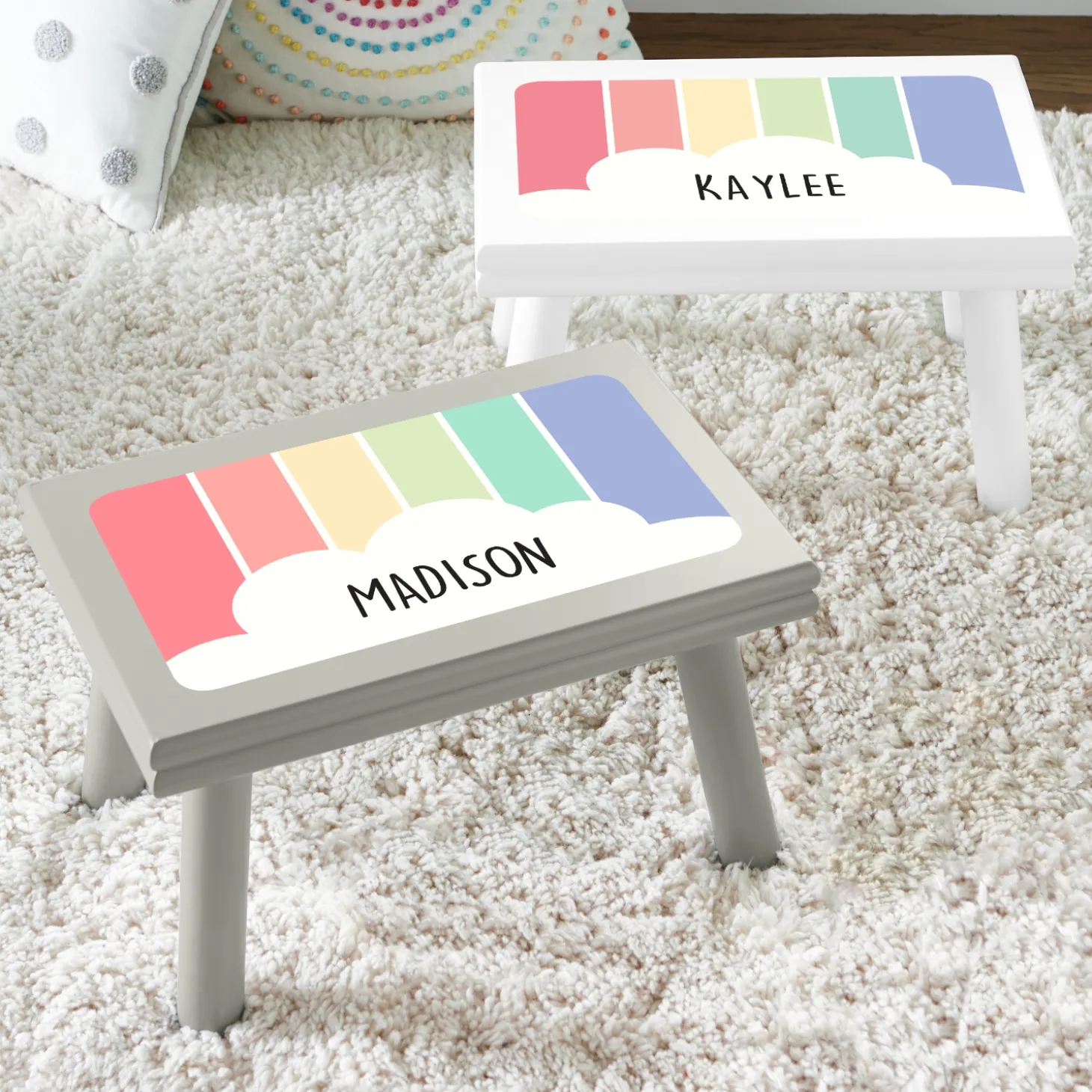 Rainbow Day Step Stool