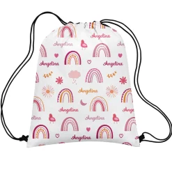 Rainbow Drawstring Bag