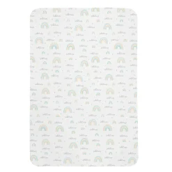 Rainbow Name Baby Swaddle Blanket