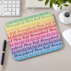 Rainbow Name Mouse Pad