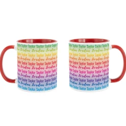 Rainbow Name Mug