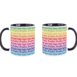 Rainbow Name Mug