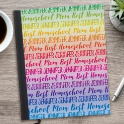 Rainbow Name Notebook