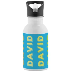 Rainbow Name Water Bottle