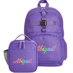 Rainbow Script Backpack Collection