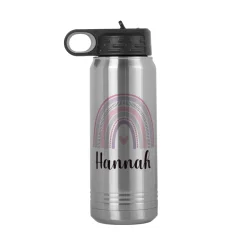 Rainbow Wishes Stainless Steel Water Bottle