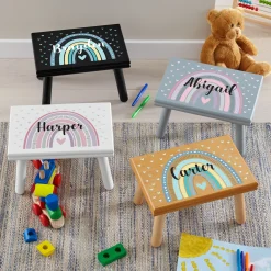 Rainbow Wishes Step Stool