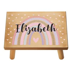 Rainbow Wishes Step Stool