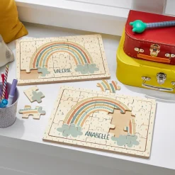 Rainbow Wooden Puzzle