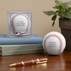 Rawlings MLB Leather Baseball-Any Message