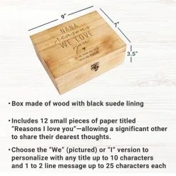 Reasons I Love You Memento Box