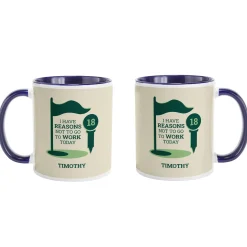 Reasons Not To Work Golf Mug