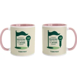 Reasons Not To Work Golf Mug