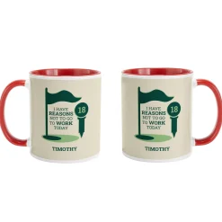 Reasons Not To Work Golf Mug