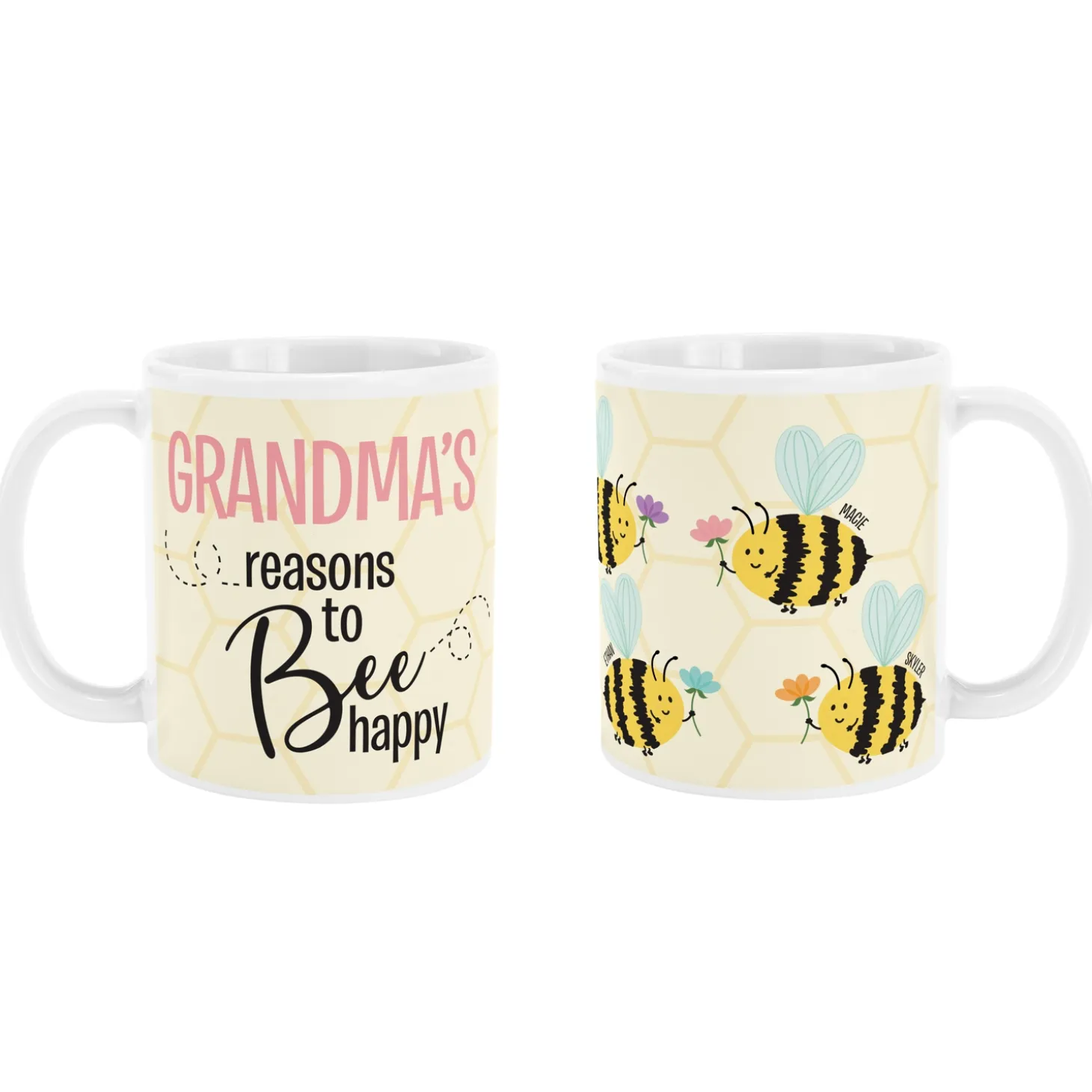 Reasons to Bee Happy Mug