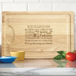 Recipe for a Special Someone Maple Wood Cutting Board