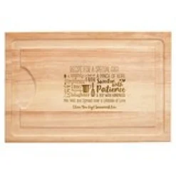 Recipe for a Special Someone Maple Wood Cutting Board