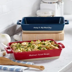 Rectangular Ceramic Stoneware Baking Dish