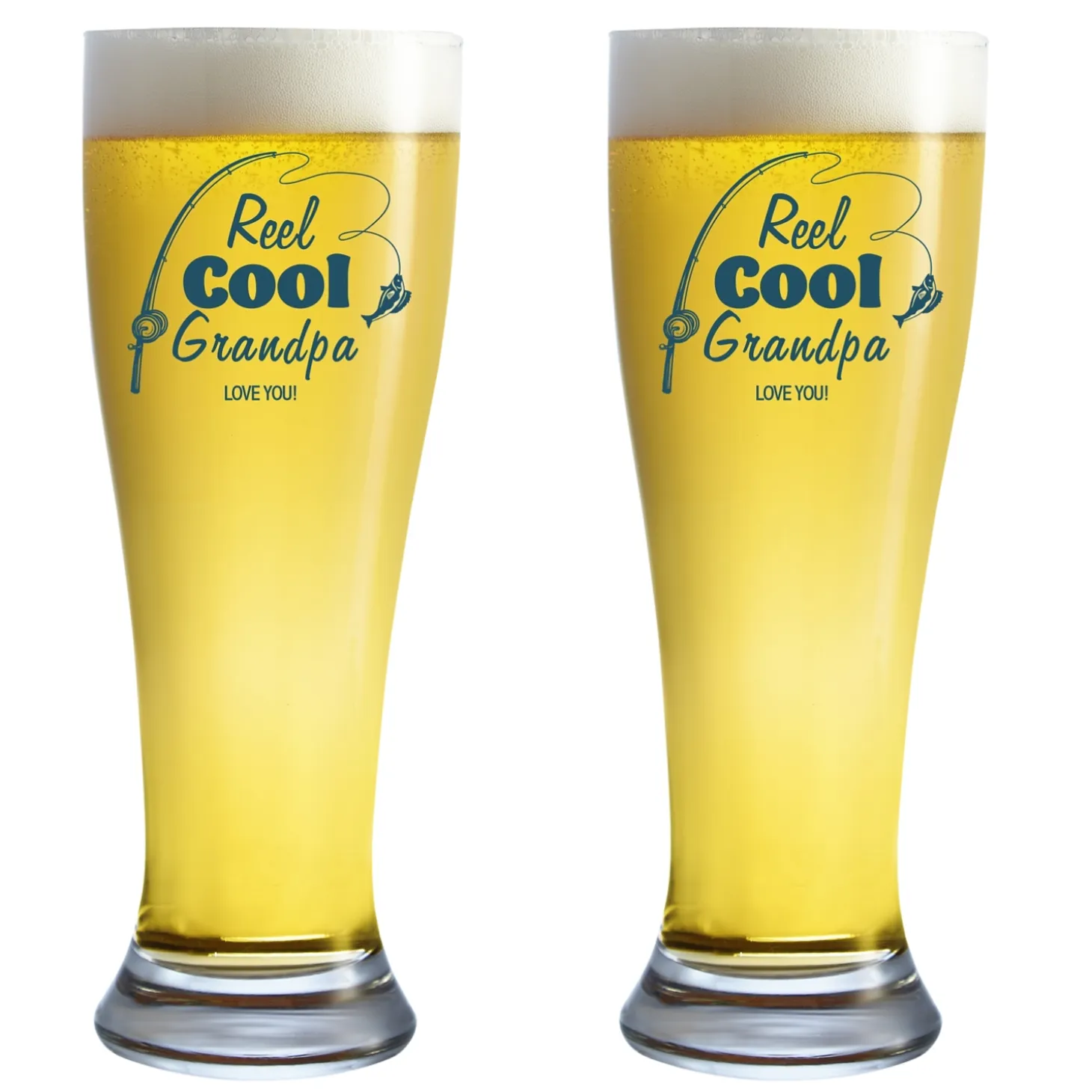 Reel Cool Fishing Glassware