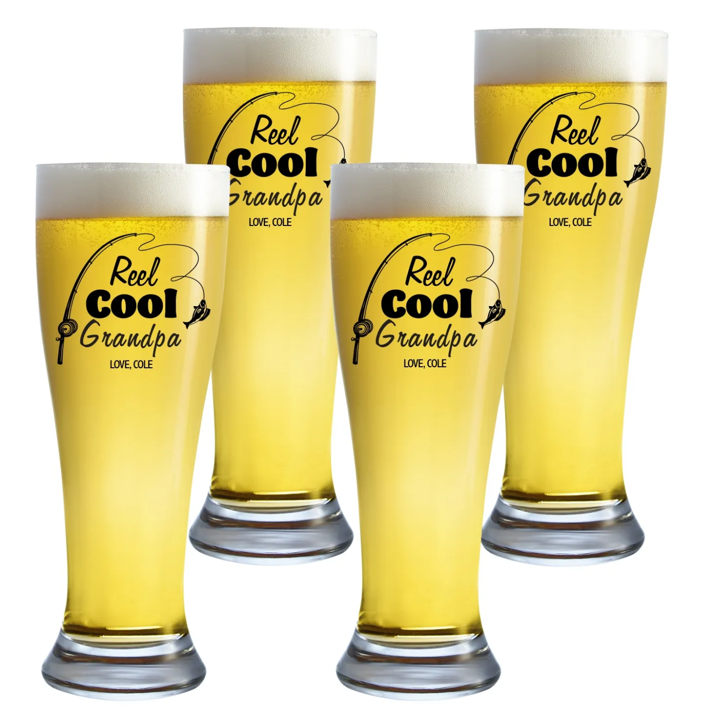 Reel Cool Fishing Glassware