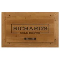 Refreshment Station Outdoor Wooden Cooler