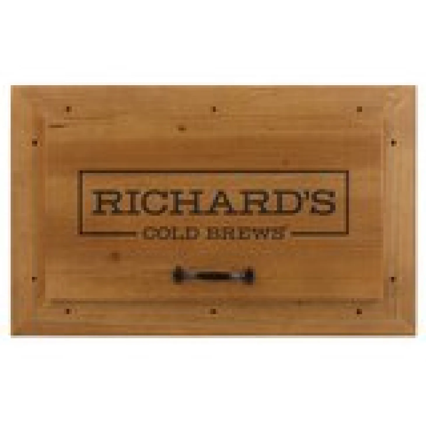 Refreshment Station Outdoor Wooden Cooler
