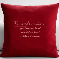 Remember When Throw Pillow