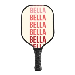 Repeating Name Pickleball Paddle