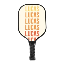 Repeating Name Pickleball Paddle
