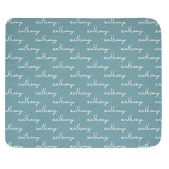 Repeating Name Quilted Throw