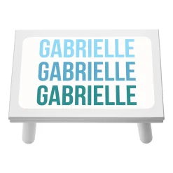 Repeating Name Step Stool