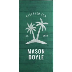 Reserved For Beach Towel