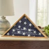 Retired Veteran Flag Display Case