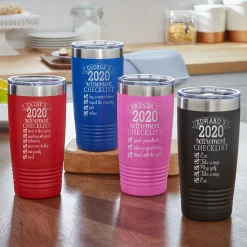 Retirement Checklist Insulated Tumbler