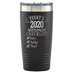 Retirement Checklist Insulated Tumbler