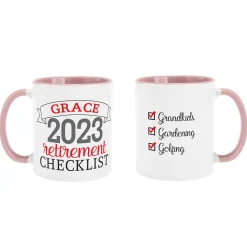 Retirement Checklist Mug