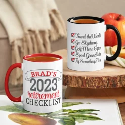 Retirement Checklist Mug