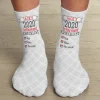 Retirement Checklist Socks