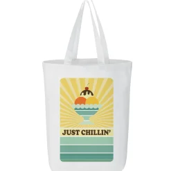 Retro Beach Tote Bag