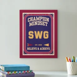 Retro Champion Mindset Canvas