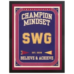 Retro Champion Mindset Canvas